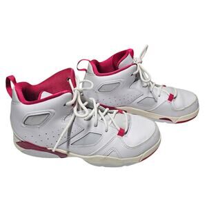 Nike Boys Jordan Flight Club 91 DM1686-102 White Basketball Sneakers 3Y